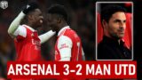 ARSENAL COMEBACK TO 5  CLEAR! Arsenal 3-2 Manchester United Highlights