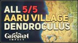 All 5 Aaru Village Dendroculus Locations Genshin Impact