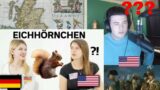 American Reacts Hard to Pronounce German Words for English Speakers!!