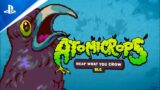 Atomicrops – Reap What You Crow Trailer | PS4 Games