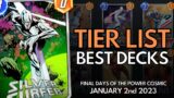 BEST DECKS Tier List Before The New Season! | Marvel SNAP Top Decks For Infinite Rank | January 2023
