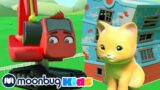 Baby Kitten Rescue | DIGLEY & DAZEY | Super Kids Cartoons & Songs | MOONBUG KIDS – Superheroes