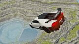 BeamNG.Drive Amazing Car Crashes in Leap of Death