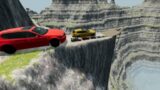 Big & Small Cars Doing Leap of Death | BeamNG Drive