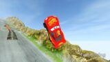 Big & Small Lightning McQueen Boy vs Pixar Cars vs DOWN OF DEATH in BeamNG.Drive