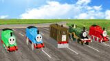 Big & Small Thomas & Friends vs DOWN OF DEATH – BeamNG.Drive