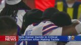 Bills safety Damar Hamlin is in critical condition after collapsing