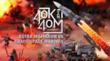 Black Legion vs Astra Militarum 1500pts a Battle of Lost Cadia. Warhammer 40k Battle Report.