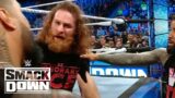 Bloodline Spoil Sami Zayn's Match; Crush Kevin Owens | WWE SmackDown Highlights 1/13/23 | WWE on USA