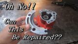 Broken Aluminum Gear Housing