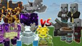 CATACLYSM & MOWZIE'S MOBS BOSSES vs ILLAGER MOBS TEAM (Minecraft Mob Battle)