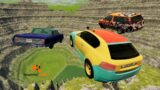 Cars Vs Leap Of Death #147 | BeamNg Drive | GM BeamNg