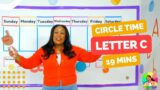 Circle Time with Ms. Monica – Letters, Counting, Shapes, Songs for Kids – Episode 1