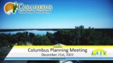 Columbus Planning Meeting, December 21st, 2022