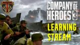 Company of Heroes 3 Multiplayer Beta DAY 2 | Learning Americans & 1v1