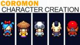 Coromon Character Creation (Male & Female, Full Customization, All Options, More!)