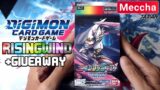 DIGIMON CARD GAME RB-01 Rising Wind Booster Box Opening + GIVEAWAY (Meccha Japan Collab)