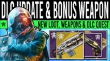 Destiny 2 News: BONUS WEAPON & RESET UPDATE! New Loot, DLC Quest, Challenges, Eververse (13 Sept)