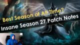 Diablo 3 Season 27 Patch Note Analysis   Best Patch of All Time