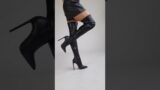 Do Long Boots Mean You're a Troublemaker? Boots for 2023 #shorts #outfitideas #thighhighboots #heels