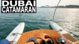 Dubai Catamaran Ride & The Palm Fountain | 4K | Dubai Tourist Attraction
