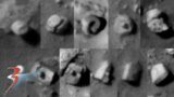 Dune Field Changes West of Aonia Mons Reveal New Artifacts on Mars