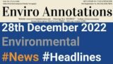 EA 163 I Headlines Environmental News