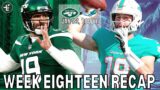 EPIC COLLAPSE | New York Jets vs Miami Dolphins RECAP | Week 18 2023