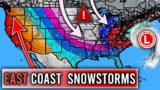 East Coast MONSTER Snowstorms on the Way?! DEEP Arctic Air to Dive into the US – Direct Weather