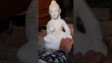 Easy Makeover to Terracotta Budha Statue – White Budha Statue For Home and office