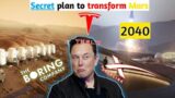 Elon Musk's plan to colonise mars | The first city on mars | Mars Base | Transforming mars |