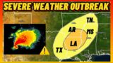 Extremely Dangerous Severe Weather Outbreak Likely Next Week – Quick Update – WWS