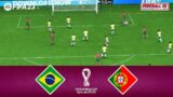 FIFA 23 – Brazil vs Portugal – FIFA World Cup Qatar 2022 Final – Watch Gameplay | PC Next Gen