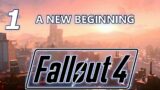 Fallout 4 Survival Playthrough Episode 1 | A New Beginning | Guided Walkthrough  | All Collectibles