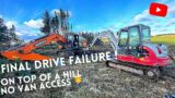 Final Drive Catastrophic Failure / Takeuchi to the rescue/ Not easy / Episode – 148