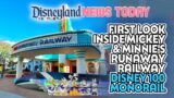 First Look Inside Mickey & Minnie's Runaway Railway, Disney100 Monorail
