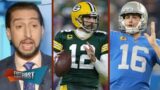 First Things First – Nick Wright's prediction for Detroit Lions vs Green Bay Packers Week 18