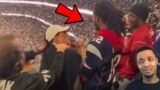 FlightReacts to Karen the Pathetic Raiders Fan Harassing Black Patriots Fan for Cheering