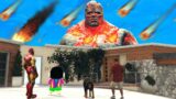 Franklin Found Lava Monster In Los Santos In GTA 5 !