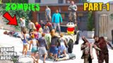Franklin and Shinchan Survived IN Zombie Virus And Zombie Outbreak In Los Santos GTA 5 (PART 1)