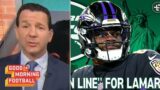 GMFB | Ian Rapoport BREAKING New York Jets are doing everything in power to acquired Lamar Jackson