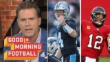 GMFB |"All-in on Sam Darnold K.O Tom Brady" Kyle Brandt on Carolina Panthers vs Tampa Bay Buccaneers