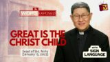 GREAT IS THE CHRIST CHILD | The Word Exposed with Cardinal Tagle (January 15, 2023)