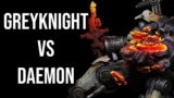 GREYKNIGHT VS DEMON : Grimdark Warhammer