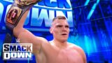 GUNTHER Topples Braun Strowman to Retain Title  | WWE SmackDown Highlights 1/13/23 | WWE on USA