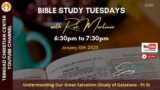 Galatians (Part 9) – Bible Study Tuesdays with Rev. Jacqueline Martinez – Jan 10th 2023