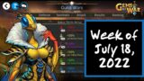 Gems of War – Guild Wars BLUE Attack for the Week of July 18, 2022