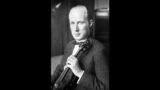 Georg Kulenkampff (violin) & BPO/ Hans Schmidt-Isserstedt – Romance in F major (Beethoven) (1932)