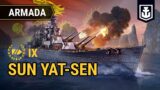 Guide to using the Pan-Asian Tier IX battleship Sun Yat-Sen | Giveaway of a Sun Yat-Sen Admiral pack