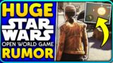 HUGE Open World Star Wars Game Rumor will BLOW YOUR MIND!